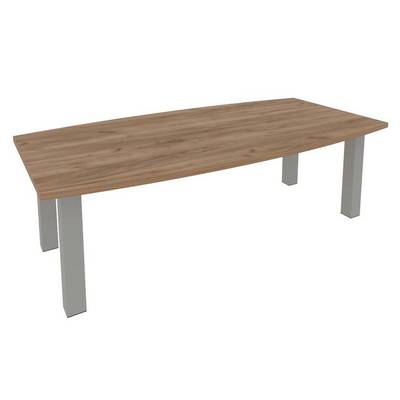 First KPRG-1 (Дуб табак/Серый) Стол переговорный (цена указана с опорами)