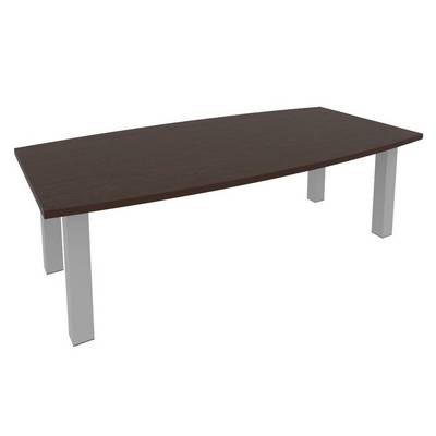 First KPRG-1 (Венге/Серый) Стол переговорный (цена указана с опорами)