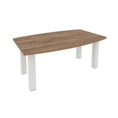 First KPRG-2 (Дуб табак/Белый) Стол переговорный (цена указана с опорами)