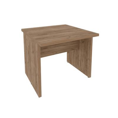 First KSP-3 (Дуб табак) Стол переговорный (два положения установки царги: посередине и скраю)