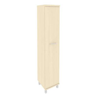 First KSU-1.9(L) (Клен) Шкаф высокий узкий левый (1 высокая дверь ЛДСП)