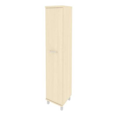 First KSU-1.9(R) (Клен) Шкаф высокий узкий правый (1 высокая дверь ЛДСП)