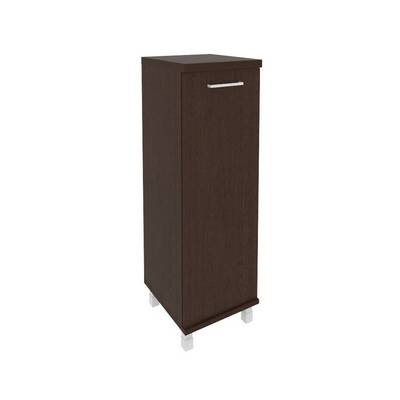 First KSU-2.3(L) (Венге) Шкаф средний узкий левый (1 средняя дверь ЛДСП)