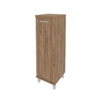 First KSU-2.3(R) (Дуб табак) Шкаф средний узкий правый (1 средняя дверь ЛДСП)