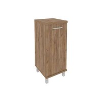 First KSU-3.1(L) (Дуб табак) Шкаф низкий узкий левый (1 низкая дверь ЛДСП)