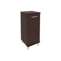 First KSU-3.1(L) (Венге) Шкаф низкий узкий левый (1 низкая дверь ЛДСП)