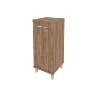 First KSU-3.1(R) (Дуб табак) Шкаф низкий узкий правый (1 низкая дверь ЛДСП)