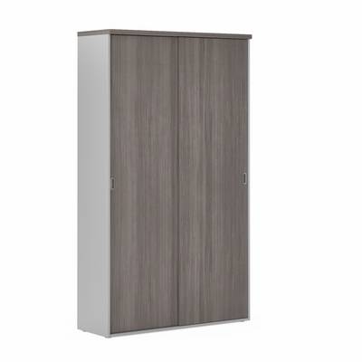 Flash FLS402 (Лиственница) Шкаф-купе высокий, полки/гардероб