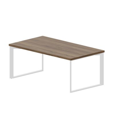 Fortum FT1810 WNBL (Орех/Белый) Стол руководителя