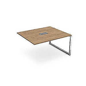НСПС-О.926 (Teakwood) Стол системы БЭНЧ, переговорный - средний