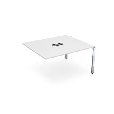Gloss Line НСПС-П.927 (Белый премиум) Стол системы БЭНЧ, переговорный - средний