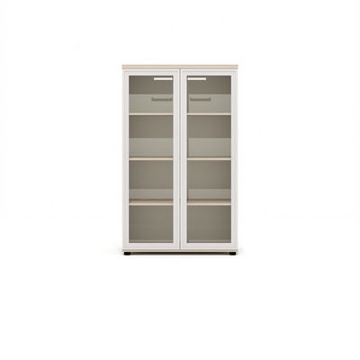 Grand Gr-52+Gr-04.1L+Gr-04.1R (Ясень шимо) Шкаф средний, со стеклом