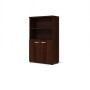 Grand Gr-52+Gr-7.1х2 (Орех темный) Шкаф средний, полузакрытый