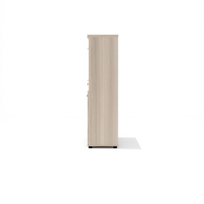 Grand Gr-52+Gr-7.1х2+Gr-01.1х2 (Ясень шимо) Шкаф средний, со стеклом