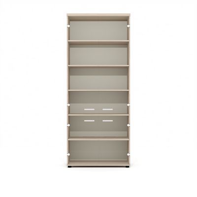 Grand Gr-62+Gr-01.1х2+Gr-02.1х2 (Ясень шимо) Шкаф средний, со стеклом