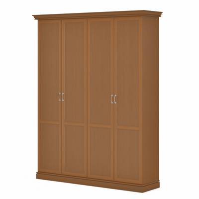 Inter DM INT502 (шпон Коньяк TA91/лдсп Ноче Мария) Композиция 2 гардероба