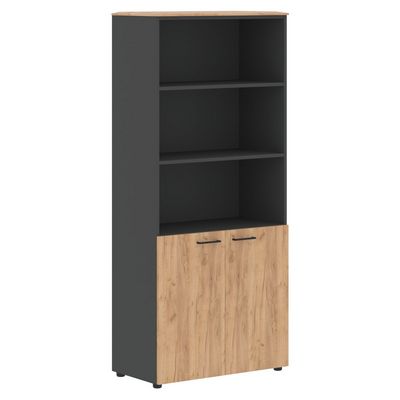 Jay JHC 85.5 (Дуб бофорд/Антрацит) Шкаф широкий высокий