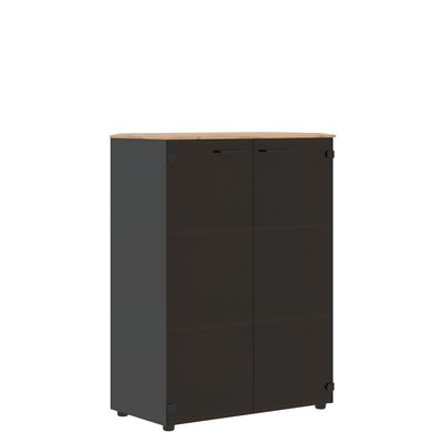 Jay JMC 85.2 (Дуб бофорд/Антрацит) Шкаф широкий средний