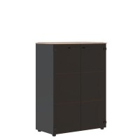 Jay JMC 85.2 (Дуб каньон/Антрацит) Шкаф широкий средний