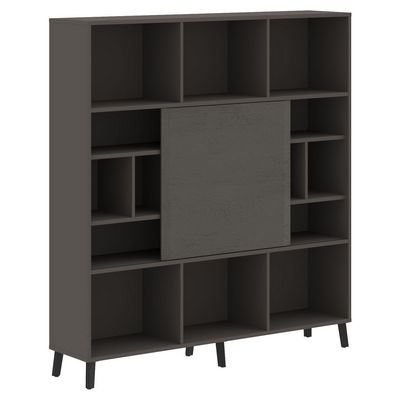 Jay JHC 1840 (Орех мокко/Антрацит) Шкаф со слайд-дверью