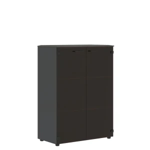 JMC 85.2 (Орех мокко/Антрацит) Шкаф широкий средний