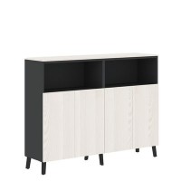 Jay JMGR 1745 (Ясень снежный/Антрацит) Греденция