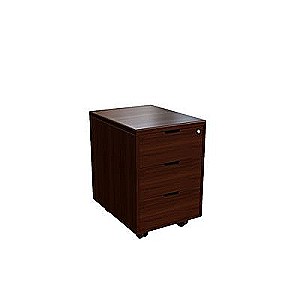 Кингстон 22300 (темный орех) Тумба подкатная