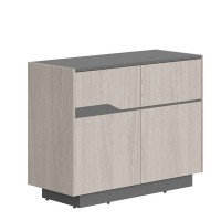 Line СФ-572101 (Дуб серый/Антрацит) Тумба