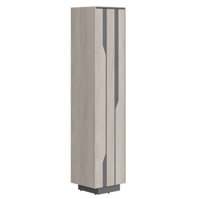 Line СФ-574203 (Дуб серый/Антрацит) Шкаф высокий