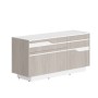 Line СФ-572103 (Дуб серый/Белый) Тумба