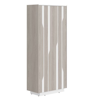 Line СФ-574401 (Дуб серый/Белый) Шкаф для одежды