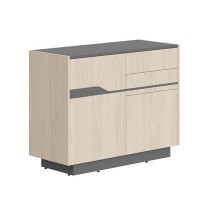 Line СФ-572102 (Дуб светлый/Антрацит) Тумба