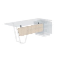 Line СФ-577602 (Дуб светлый/Антрацит) Фронтальная панель, левая