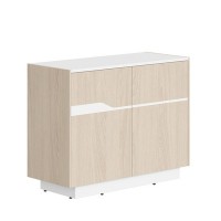 Line СФ-572101 (Дуб светлый/Белый) Тумба