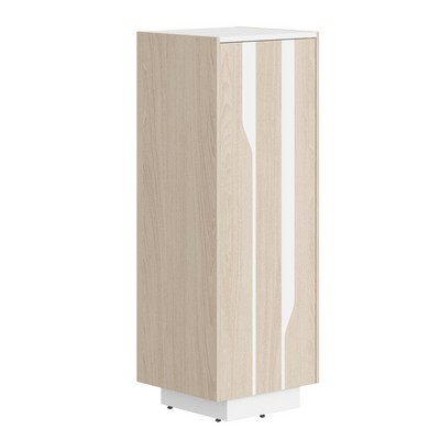 Line СФ-574201 (Дуб светлый/Белый) Шкаф средний