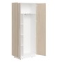 Line СФ-574401 (Дуб светлый/Белый) Шкаф для одежды