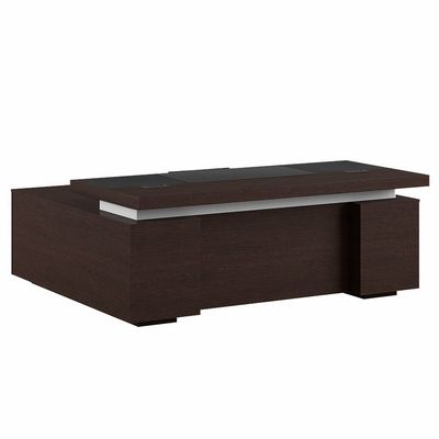 Liverpool LVP19010105 (Венге) Стол письменный с тумбой и приставкой