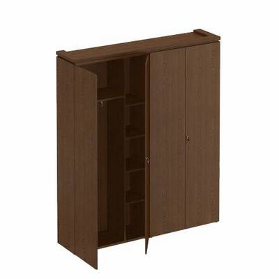 Mark МК 363 ОТ (Орех тоскана) Шкаф комбинированный (для одежды + для документов)