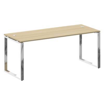 Metal System Direct БО.СРР-5.7 (Акация лорка) Стол рабочий руководителя на О-образном металлокаркасе