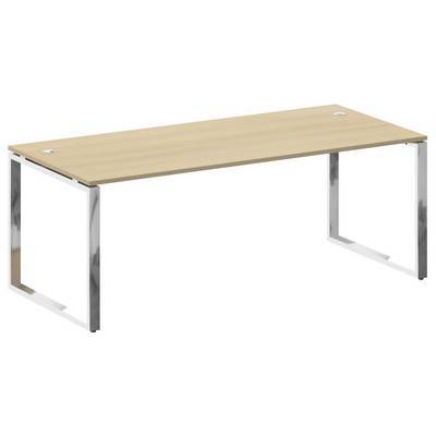 Metal System Direct БО.СРР-6.9 (Акация лорка) Стол рабочий руководителя на О-образном металлокаркасе