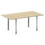 Metal System Direct БП.ПРГ-180 (Акация лорка) Стол переговорный на П-образном металлокаркасе
