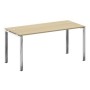 Metal System Direct БП.СРР-4.7 (Акация лорка) Стол рабочий руководителя на П-образном металлокаркасе