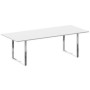 Metal System Direct БО.ПРГ-240 (Белый) Стол переговорный на О-образном металлокаркасе