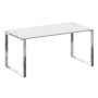 Metal System Direct БО.СРР-4.8 (Белый) Стол рабочий руководителя на О-образном металлокаркасе