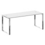 Metal System Direct БО.СРР-5.7 (Белый) Стол рабочий руководителя на О-образном металлокаркасе