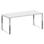 Metal System Direct БО.СРР-5.8 (Белый) Стол рабочий руководителя на О-образном металлокаркасе