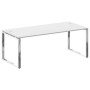 Metal System Direct БО.СРР-6.9 (Белый) Стол рабочий руководителя на О-образном металлокаркасе