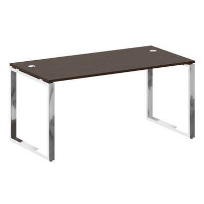 Metal System Direct БО.СРР-4.8 (Венге цаво) Стол рабочий руководителя на О-образном металлокаркасе