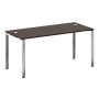 Metal System Direct БП.СРР-4.7 (Венге цаво) Стол рабочий руководителя на П-образном металлокаркасе