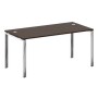 Metal System Direct БП.СРР-4.8 (Венге цаво) Стол рабочий руководителя на П-образном металлокаркасе
